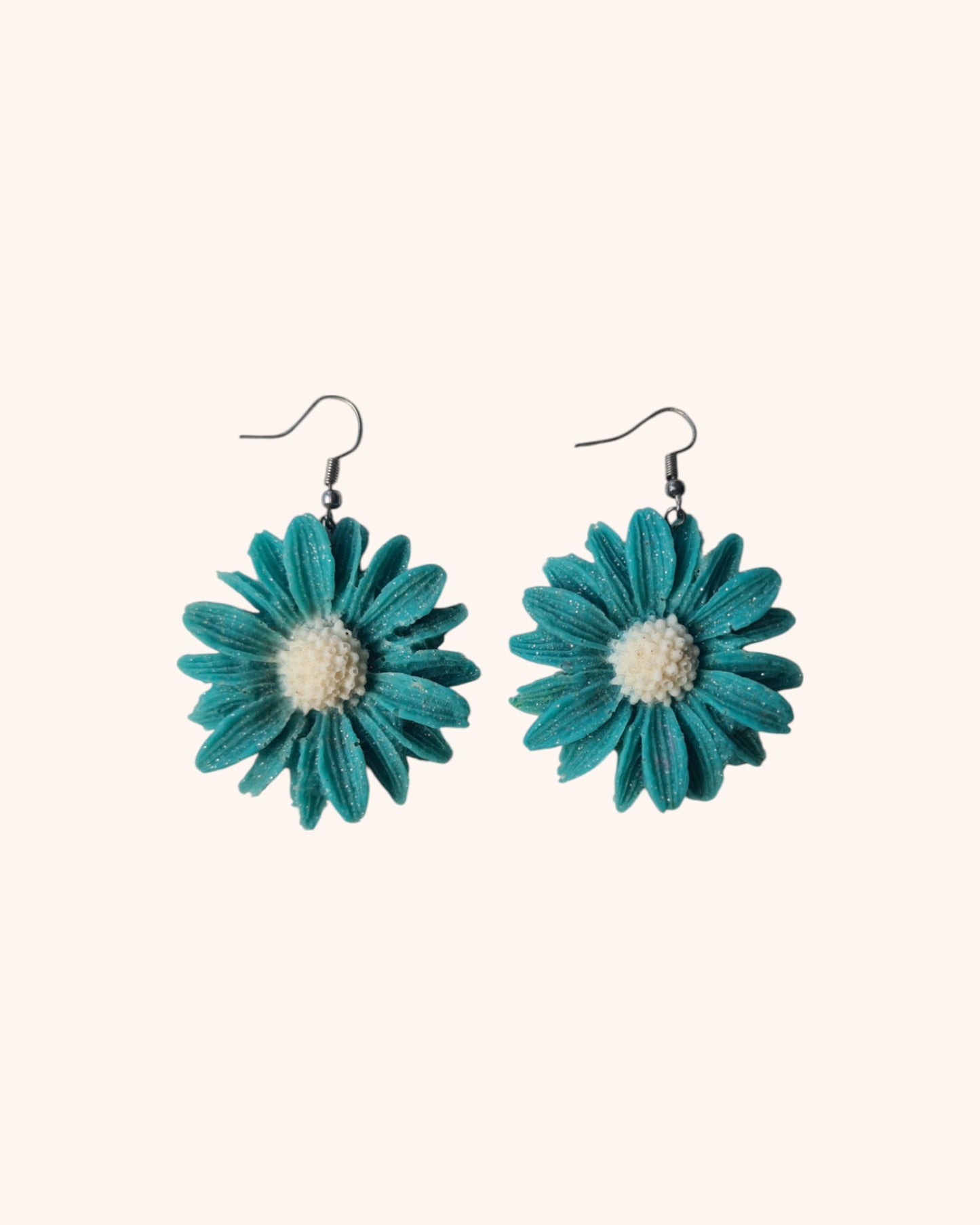 Sili Teal Flowers