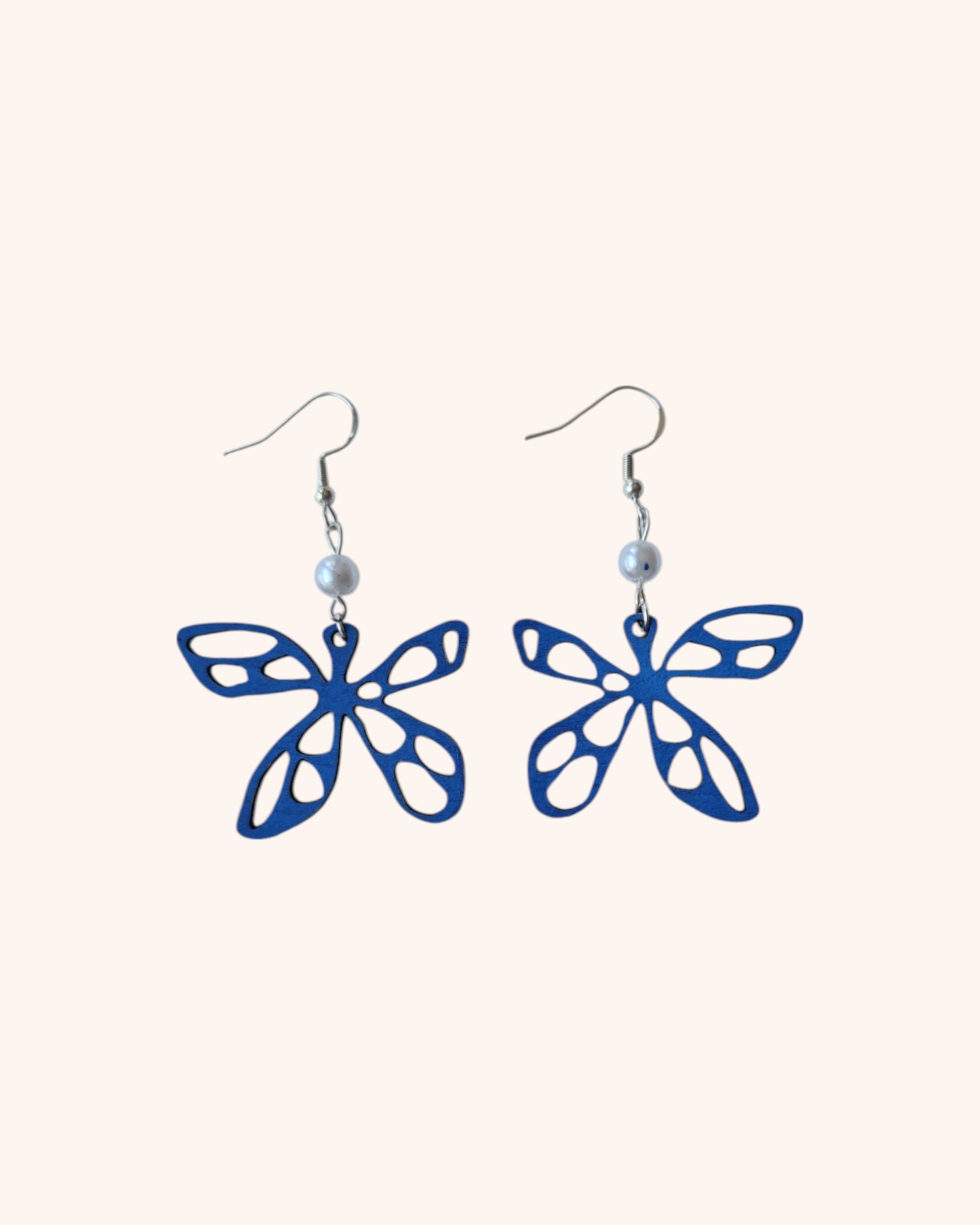 Wonky Butterfly Guys (blue)