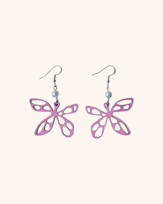 Wonky Butterfly Guys (pink)